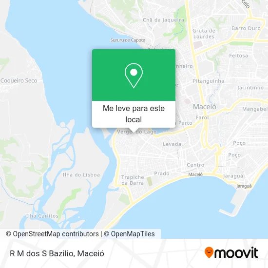 R M dos S Bazilio mapa