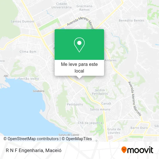 R N F Engenharia mapa