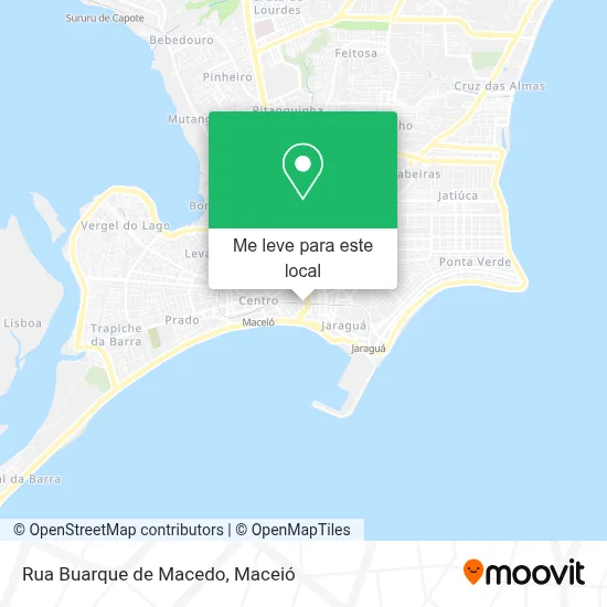 Rua Buarque de Macedo mapa