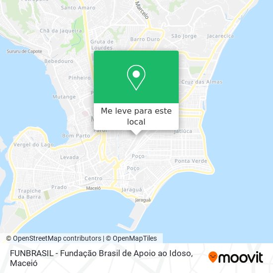 FUNBRASIL - Fundação Brasil de Apoio ao Idoso mapa