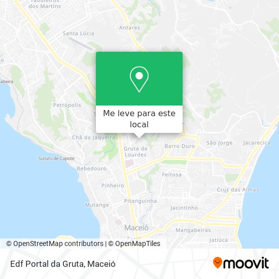 Edf Portal da Gruta mapa