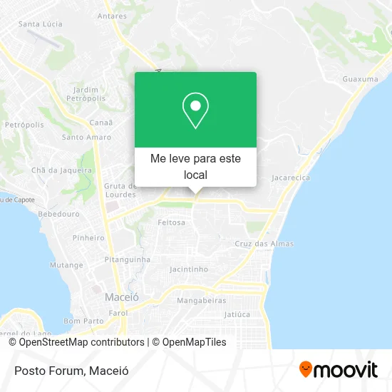 Posto Forum mapa