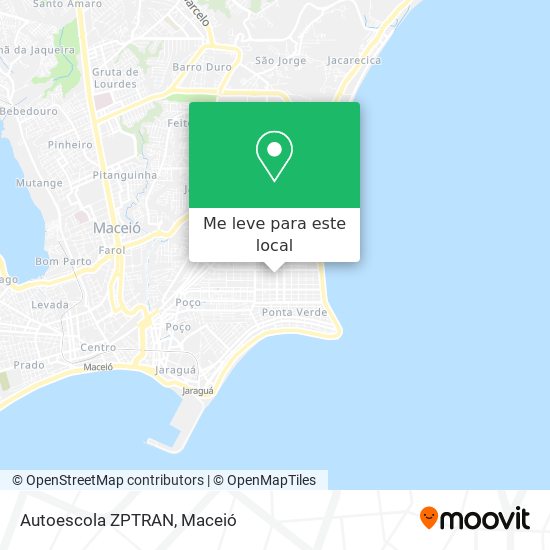 Autoescola ZPTRAN mapa