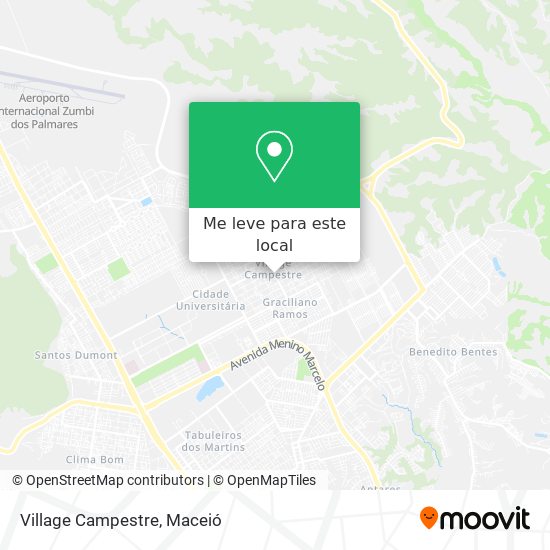 Village Campestre mapa
