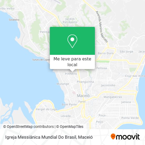 Igreja Messiânica Mundial Do Brasil mapa