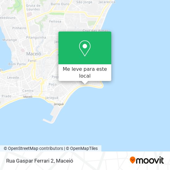 Rua Gaspar Ferrari 2 mapa