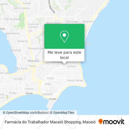 Farmácia do Trabalhador Maceió Shopping mapa
