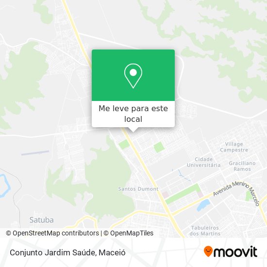 Conjunto Jardim Saúde mapa