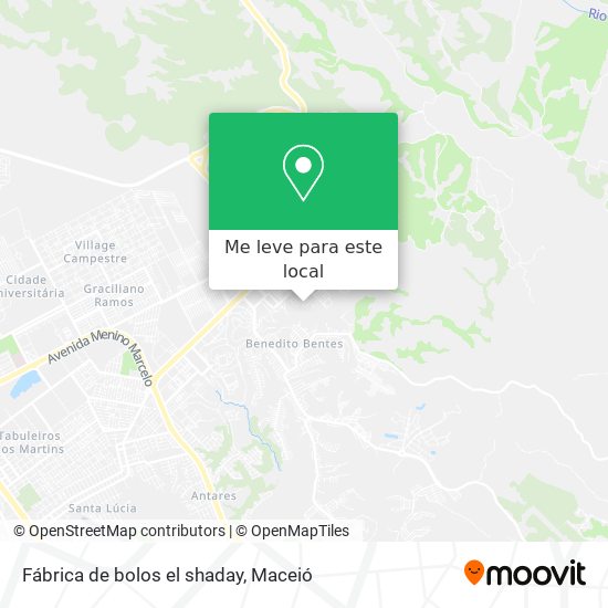 Fábrica de bolos el shaday mapa