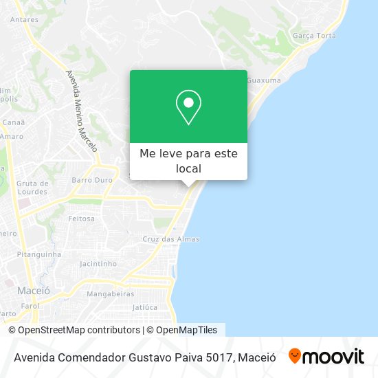 Avenida Comendador Gustavo Paiva 5017 mapa