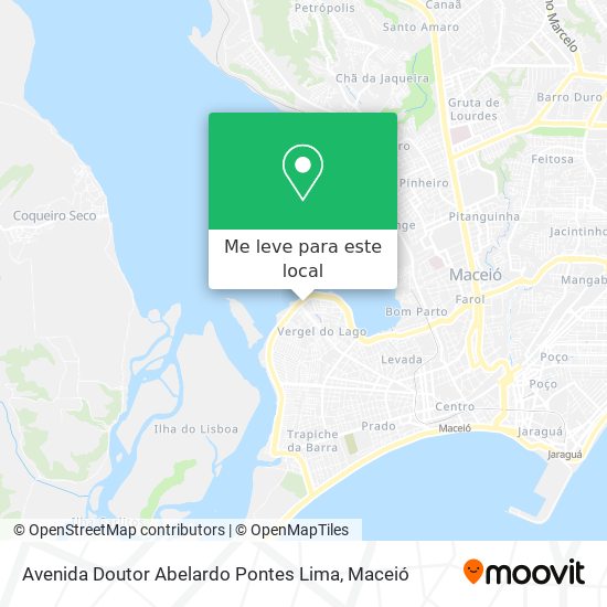 Avenida Doutor Abelardo Pontes Lima mapa