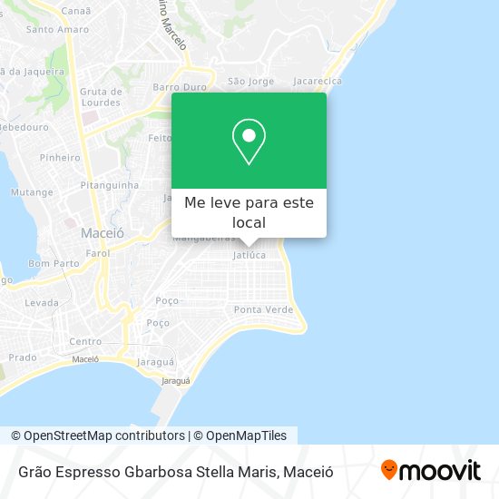 Grão Espresso Gbarbosa Stella Maris mapa
