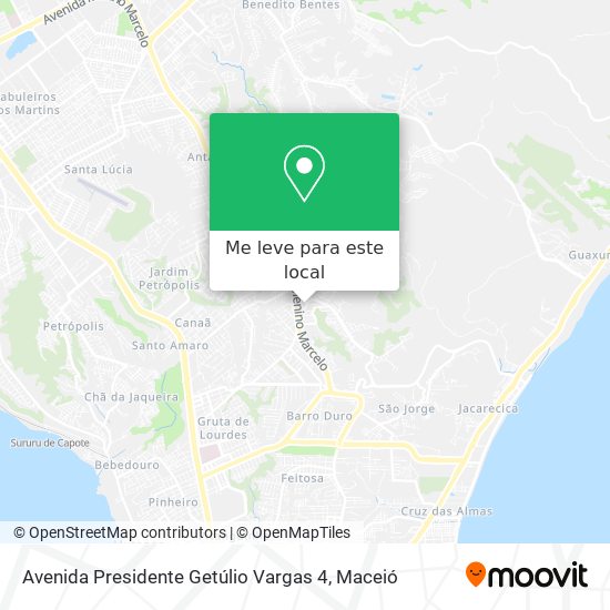 Avenida Presidente Getúlio Vargas 4 mapa