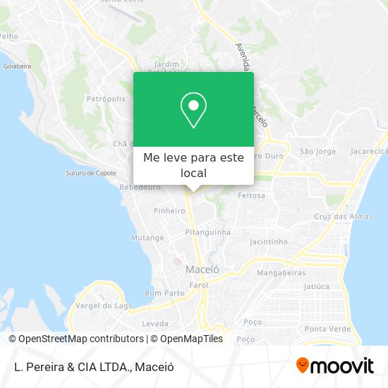 L. Pereira & CIA LTDA. mapa