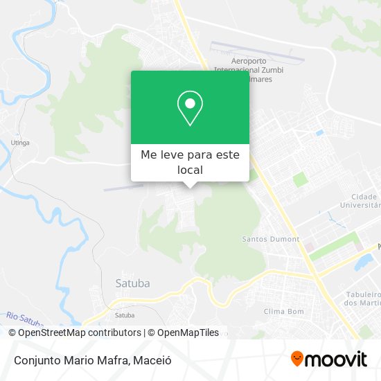 Conjunto Mario Mafra mapa