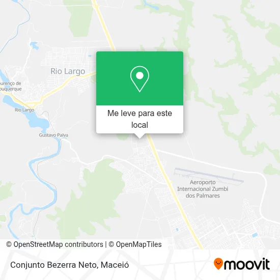 Conjunto Bezerra Neto mapa