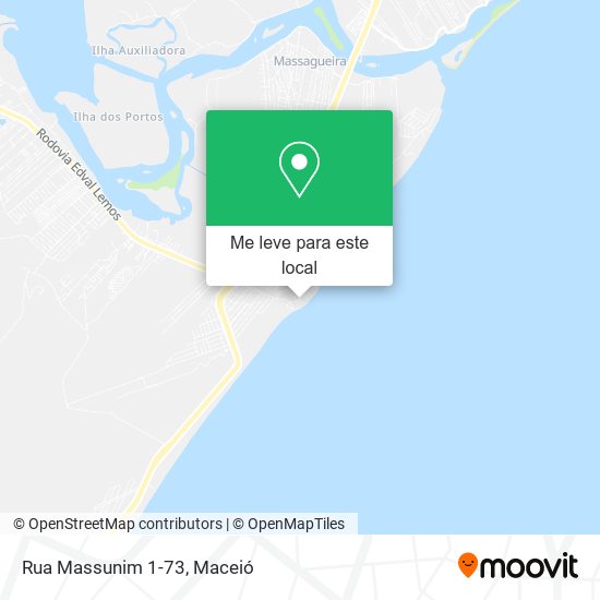 Rua Massunim 1-73 mapa