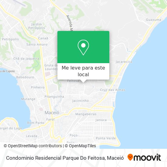 Condominio Residencial Parque Do Feitosa mapa