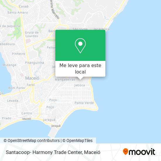 Santacoop- Harmony Trade Center mapa