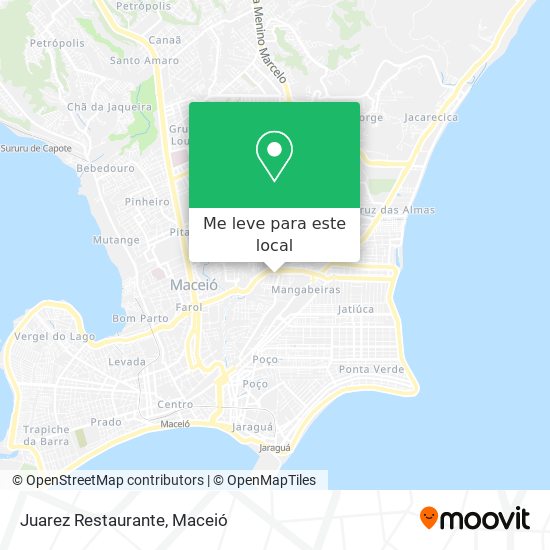 Juarez Restaurante mapa