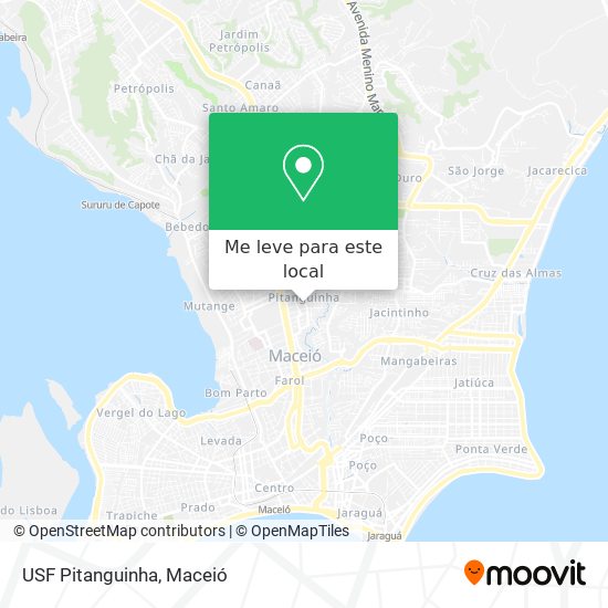 USF Pitanguinha mapa