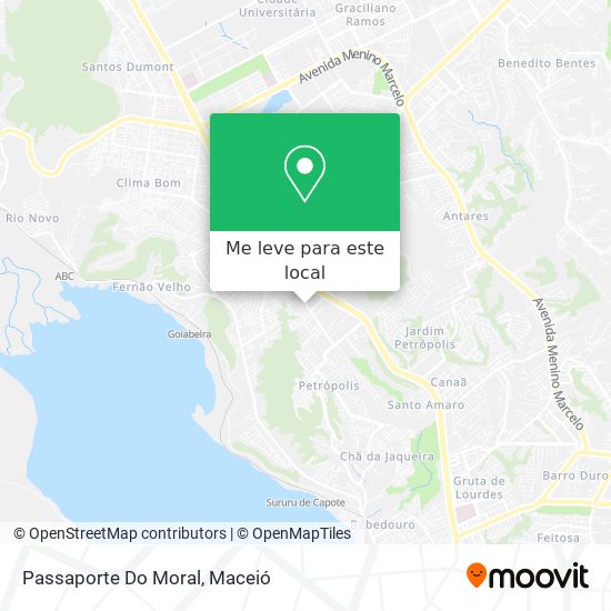 Passaporte Do Moral mapa