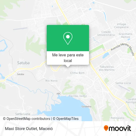Maxi Store Outlet mapa