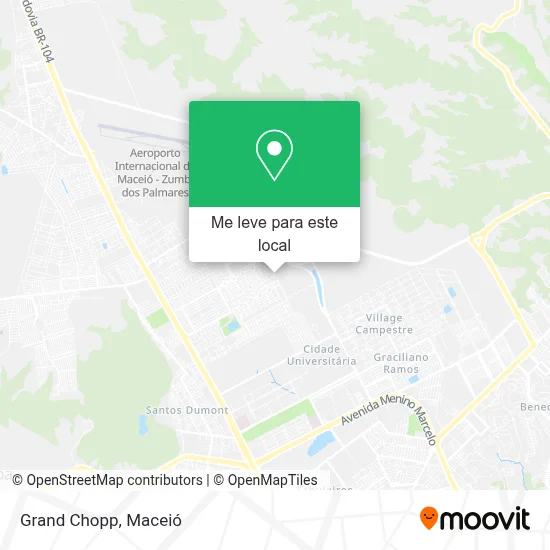 Grand Chopp mapa