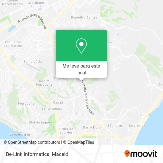 Be-Link Informatica mapa