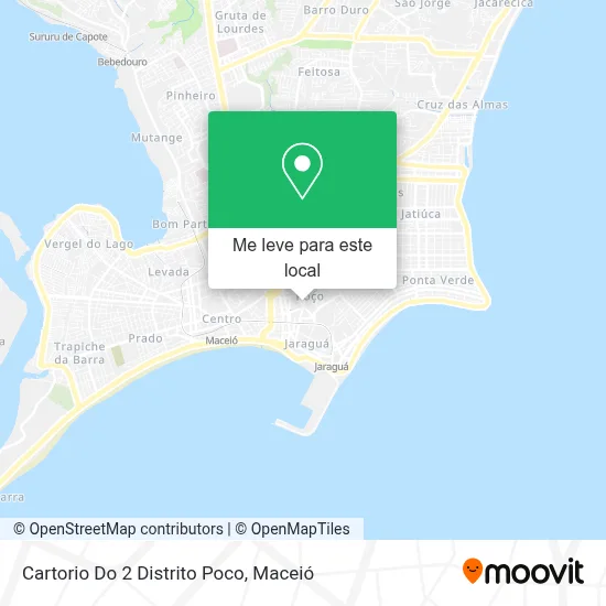 Cartorio Do 2 Distrito Poco mapa