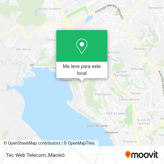Tec Web Telecom mapa