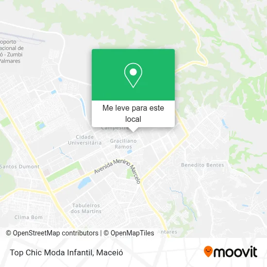 Top Chic Moda Infantil mapa
