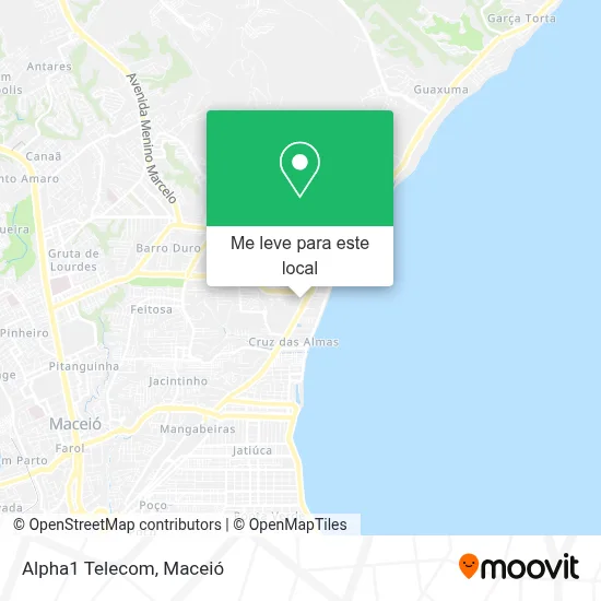 Alpha1 Telecom mapa