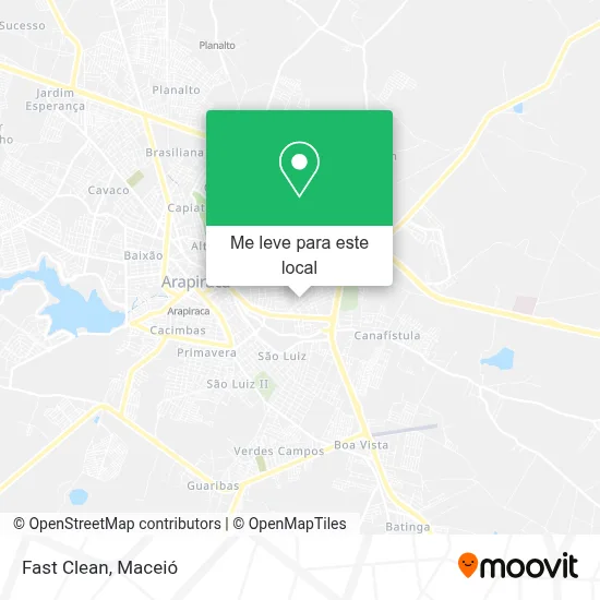 Fast Clean mapa
