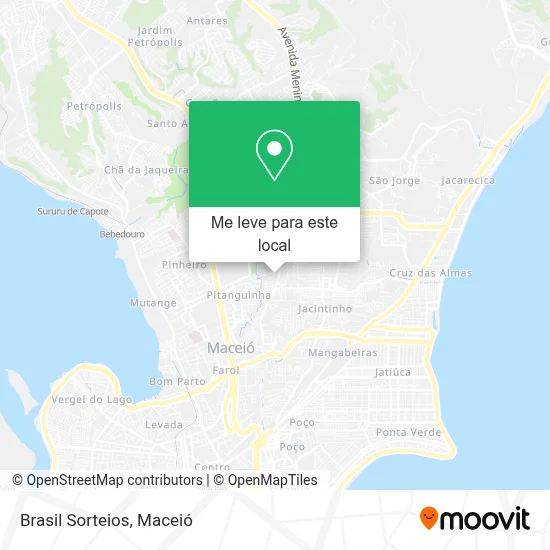 Brasil Sorteios mapa