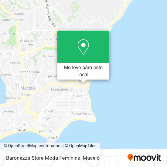 Baronezza Store Moda Feminina mapa