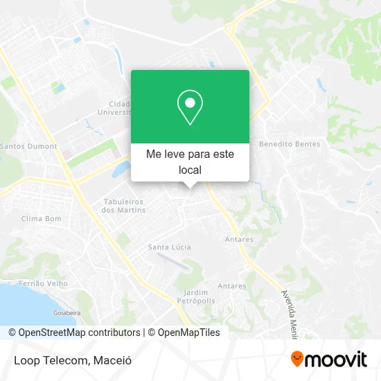 Loop Telecom mapa