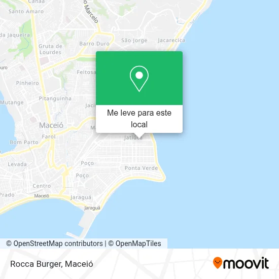 Rocca Burger mapa
