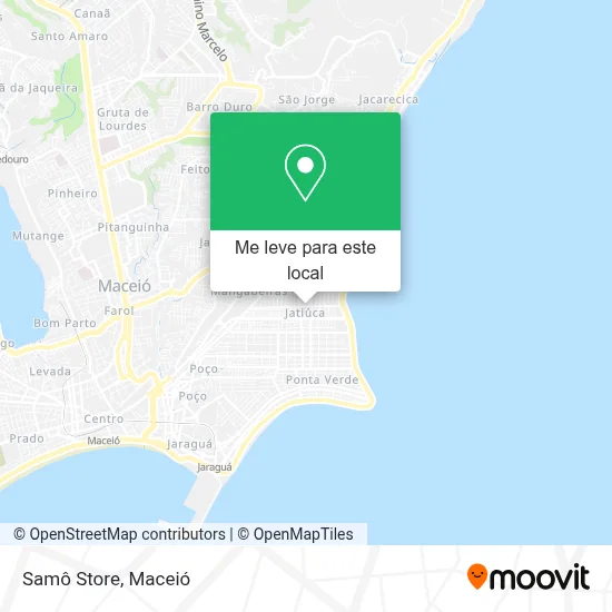 Samô Store mapa