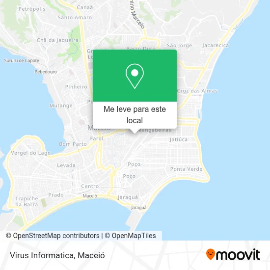 Virus Informatica mapa