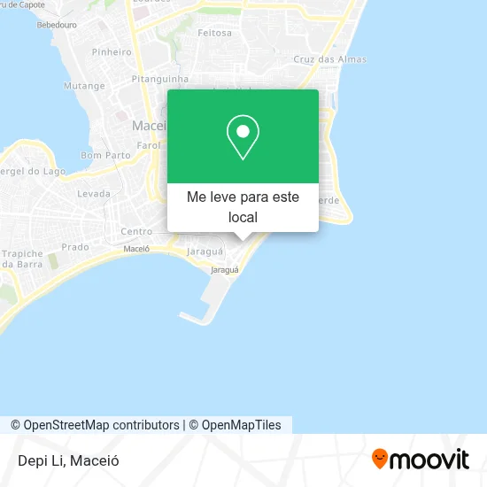 Depi Li mapa