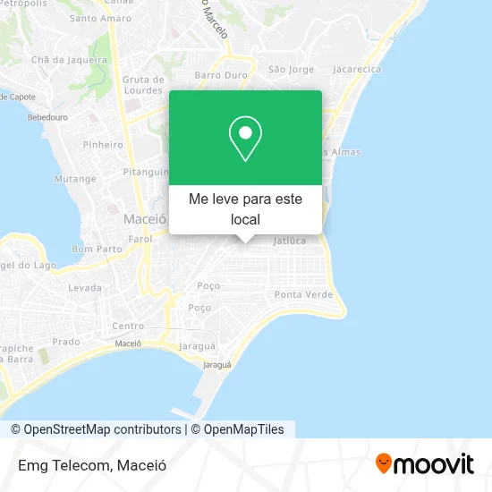 Emg Telecom mapa
