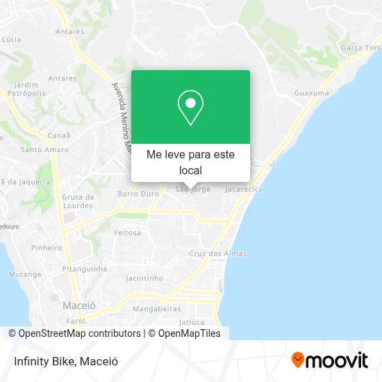 Infinity Bike mapa