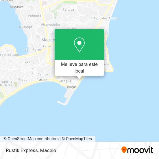 Rustik Express mapa