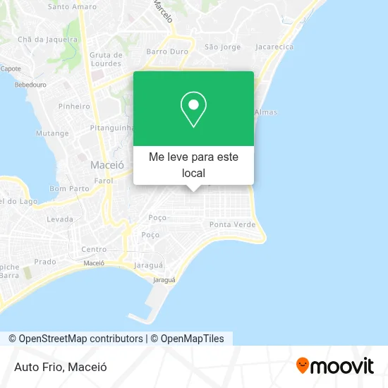 Auto Frio mapa