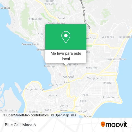 Blue Cell mapa