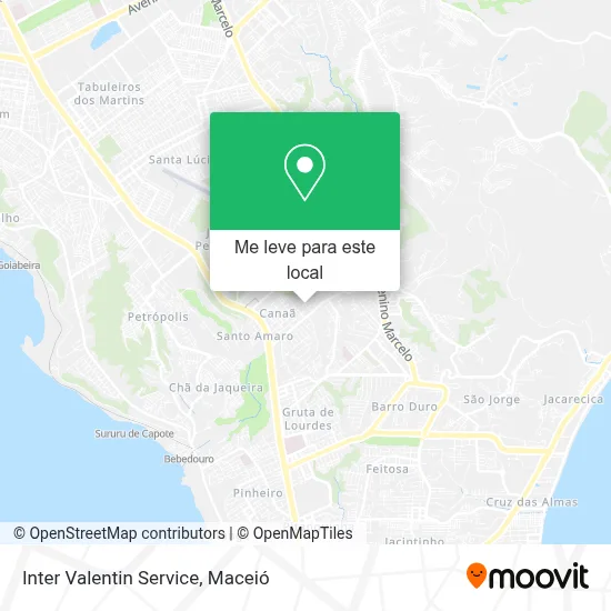 Inter Valentin Service mapa