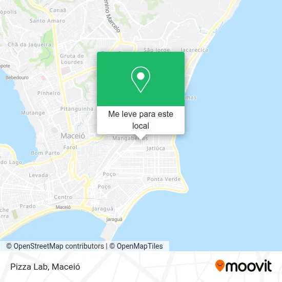 Pizza Lab mapa