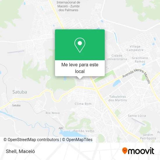 Shell mapa