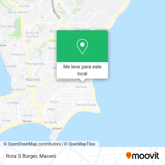 Rota´S Burger mapa
